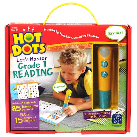 Educational Insights Hot Dots Jr Let's Master Grade 1 Reading 2392